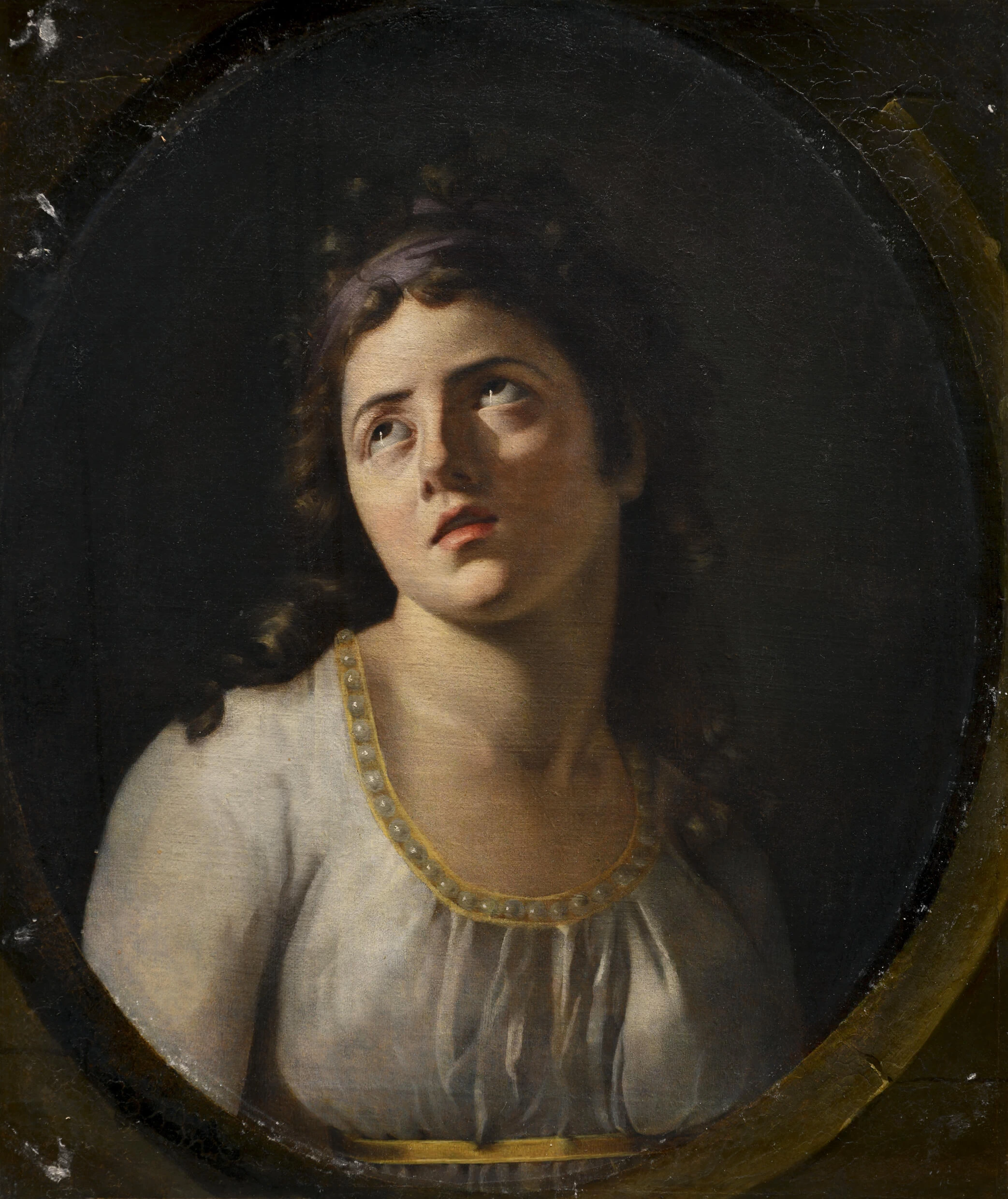 Ritratto di giovane donna vestita in stile antico - Museo di Belle Arti, Bordeaux